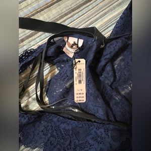 Blue lingerie Victoria secret NWT